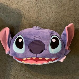 Disney Store Stitch Face Pillow